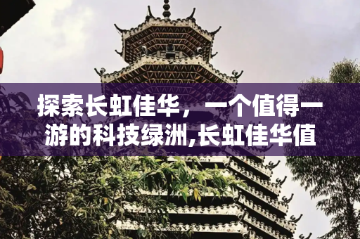 探索长虹佳华，一个值得一游的科技绿洲,长虹佳华值得去吗