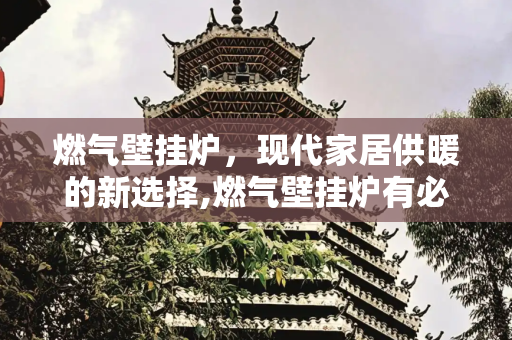 燃气壁挂炉，现代家居供暖的新选择,燃气壁挂炉有必要装吗