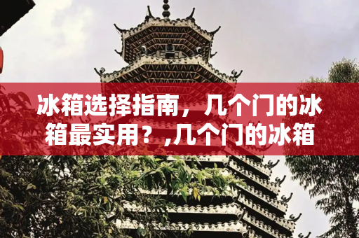 冰箱选择指南，几个门的冰箱最实用？,几个门的冰箱最实用