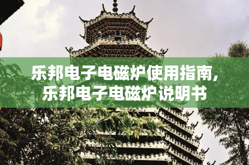 乐邦电子电磁炉使用指南,乐邦电子电磁炉说明书
