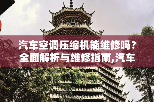 汽车空调压缩机能维修吗？全面解析与维修指南,汽车空调压缩机能维修吗