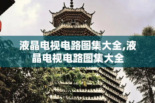 液晶电视电路图集大全,液晶电视电路图集大全