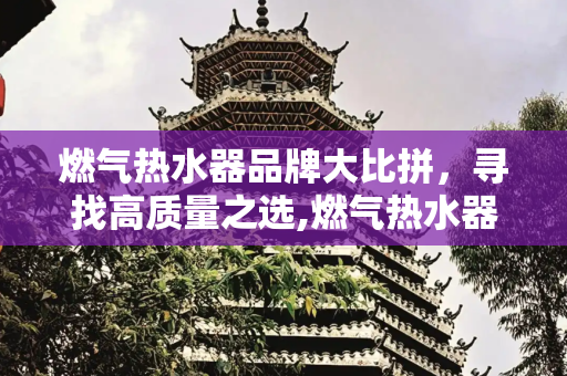燃气热水器品牌大比拼，寻找高质量之选,燃气热水器哪个品牌好质量高