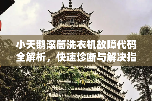 小天鹅滚筒洗衣机故障代码全解析，快速诊断与解决指南,小天鹅滚筒洗衣机代码