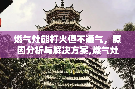 燃气灶能打火但不通气，原因分析与解决方案,燃气灶能打火但不通气