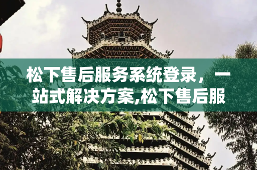 松下售后服务系统登录，一站式解决方案,松下售后服务系统登录
