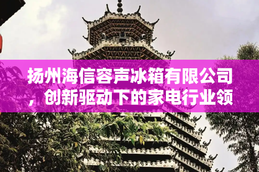 扬州海信容声冰箱有限公司，创新驱动下的家电行业领军者,扬州海信容声冰箱有限公司