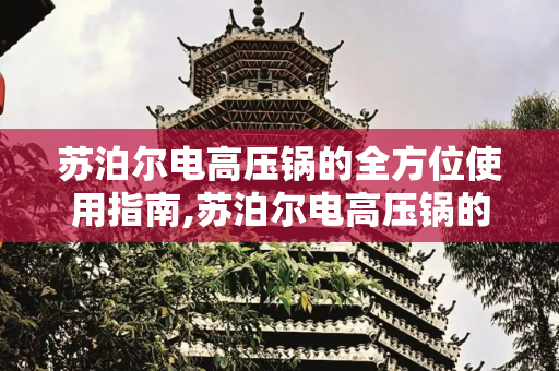 苏泊尔电高压锅的全方位使用指南,苏泊尔电高压锅的使用方法