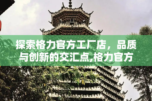 探索格力官方工厂店，品质与创新的交汇点,格力官方工厂店