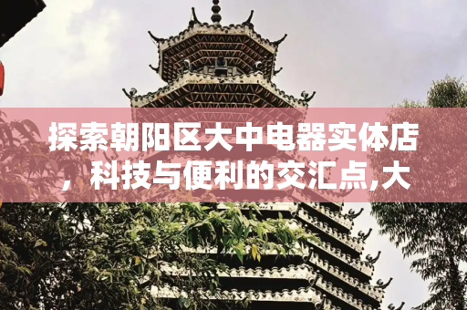 探索朝阳区大中电器实体店，科技与便利的交汇点,大中电器实体店地址朝阳区