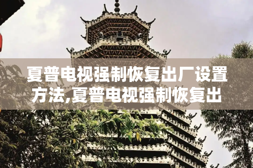 夏普电视强制恢复出厂设置方法,夏普电视强制恢复出厂设置方法