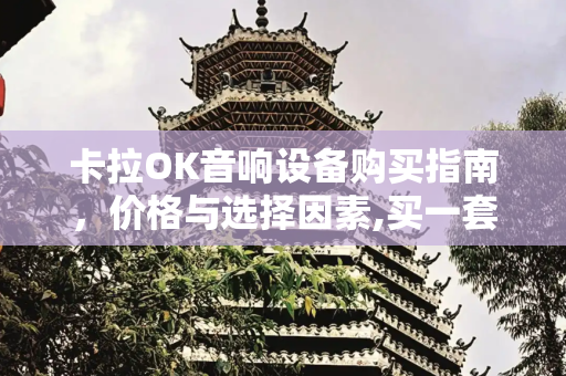 卡拉OK音响设备购买指南，价格与选择因素,买一套卡拉ok音响设备多少钱