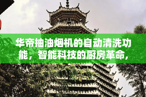 华帝抽油烟机的自动清洗功能，智能科技的厨房革命,华帝抽油烟机怎样自动清洗