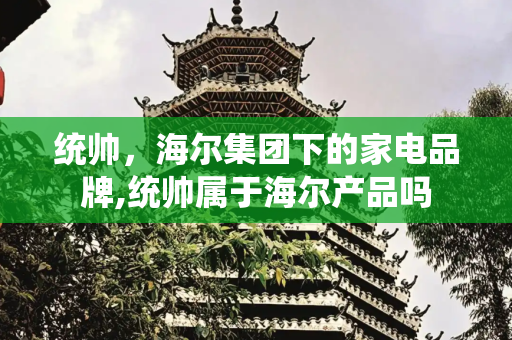 统帅，海尔集团下的家电品牌,统帅属于海尔产品吗