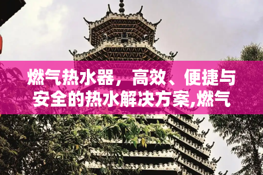 燃气热水器，高效、便捷与安全的热水解决方案,燃气热水器的特点