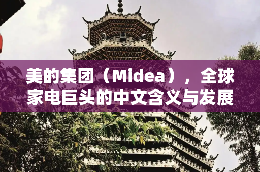 美的集团（Midea），全球家电巨头的中文含义与发展历程,midea是什么意思中文翻译