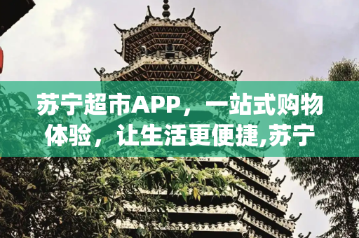 苏宁超市APP，一站式购物体验，让生活更便捷,苏宁超市app