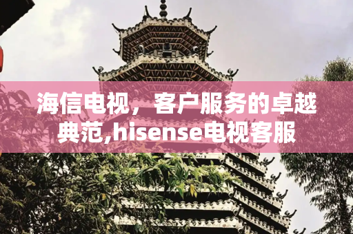 海信电视，客户服务的卓越典范,hisense电视客服