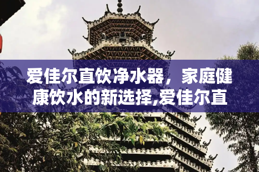 爱佳尔直饮净水器，家庭健康饮水的新选择,爱佳尔直饮净水器