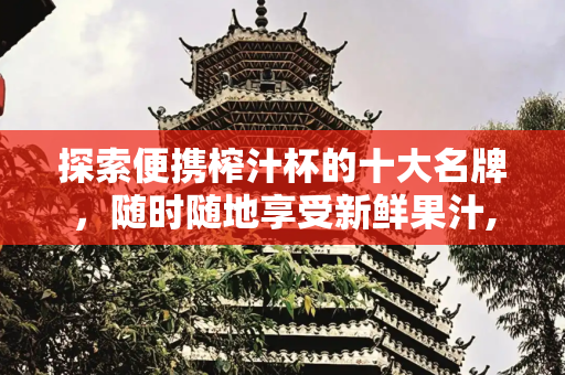 探索便携榨汁杯的十大名牌，随时随地享受新鲜果汁,充电便携榨汁杯十大名牌