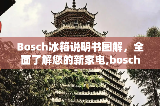 Bosch冰箱说明书图解，全面了解您的新家电,bosch冰箱说明书图解