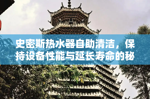 史密斯热水器自助清洁，保持设备性能与延长寿命的秘诀,史密斯热水器自助清洁