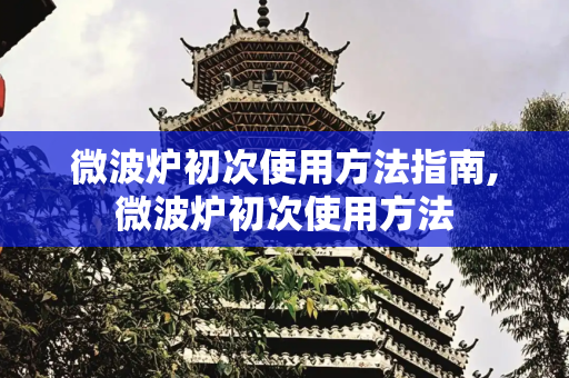 微波炉初次使用方法指南,微波炉初次使用方法