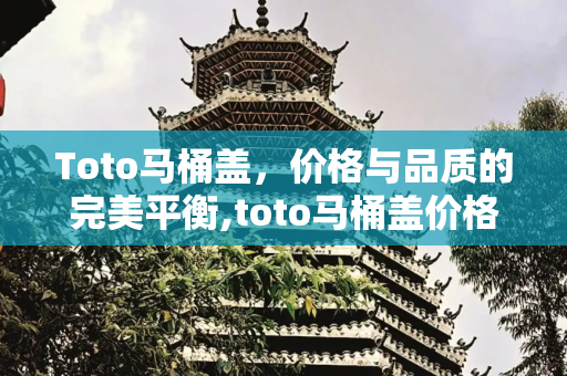 Toto马桶盖，价格与品质的完美平衡,toto马桶盖价格