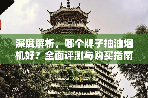 深度解析，哪个牌子抽油烟机好？全面评测与购买指南,哪个牌子抽油烟机好