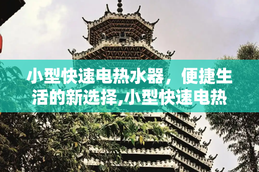 小型快速电热水器，便捷生活的新选择,小型快速电热水器