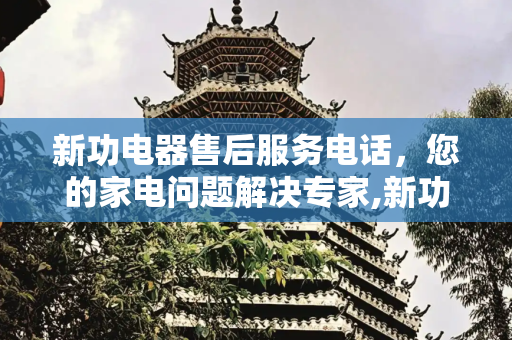 新功电器售后服务电话，您的家电问题解决专家,新功电器售后服务电话