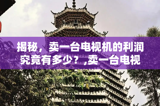 揭秘，卖一台电视机的利润究竟有多少？,卖一台电视机利润多少