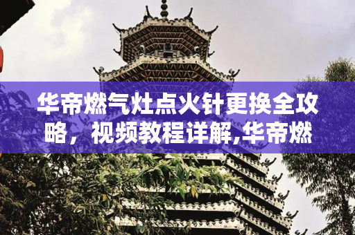 华帝燃气灶点火针更换全攻略，视频教程详解,华帝燃气灶点火针更换视频