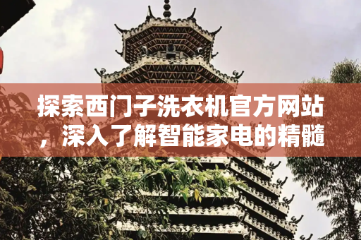 探索西门子洗衣机官方网站，深入了解智能家电的精髓,西门子洗衣机官方网站