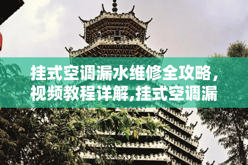 挂式空调漏水维修全攻略，视频教程详解,挂式空调漏水维修视频