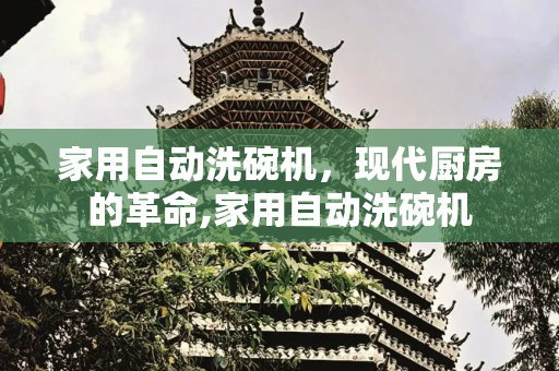 家用自动洗碗机，现代厨房的革命,家用自动洗碗机