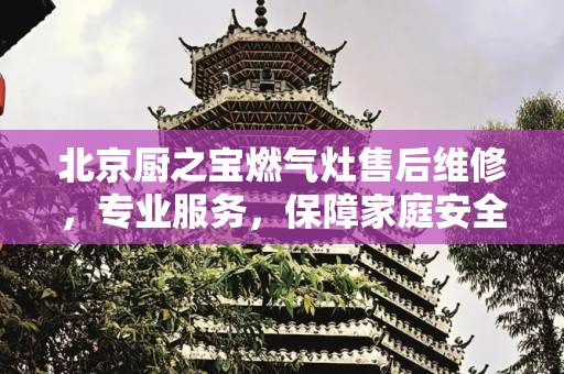 北京厨之宝燃气灶售后维修，专业服务，保障家庭安全与舒适,北京厨之宝燃气灶售后维修
