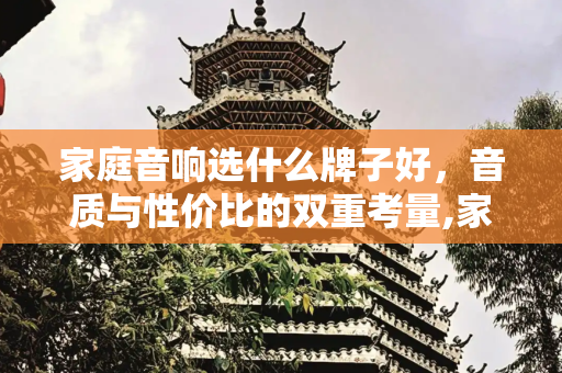 家庭音响选什么牌子好，音质与性价比的双重考量,家庭音响选什么牌子好