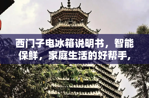 西门子电冰箱说明书，智能保鲜，家庭生活的好帮手,西门子电冰箱说明书