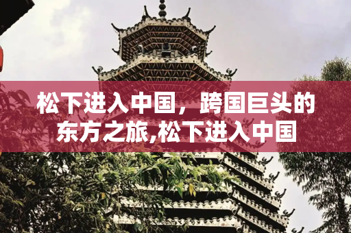 松下进入中国，跨国巨头的东方之旅,松下进入中国