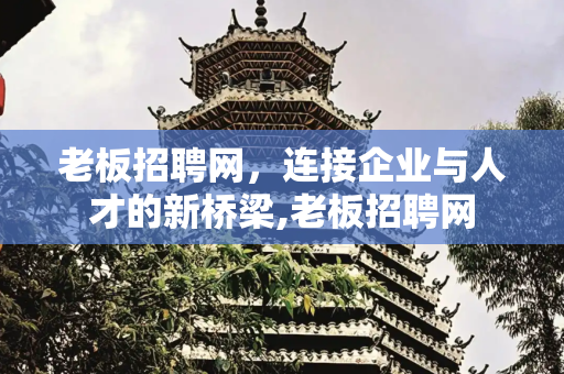 老板招聘网，连接企业与人才的新桥梁,老板招聘网