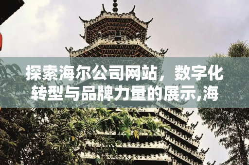 探索海尔公司网站，数字化转型与品牌力量的展示,海尔公司网站
