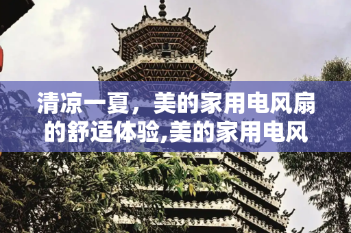清凉一夏，美的家用电风扇的舒适体验,美的家用电风扇