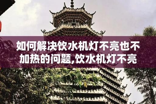 如何解决饮水机灯不亮也不加热的问题,饮水机灯不亮也不加热怎么修