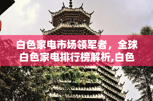 白色家电市场领军者，全球白色家电排行榜解析,白色家电排行榜