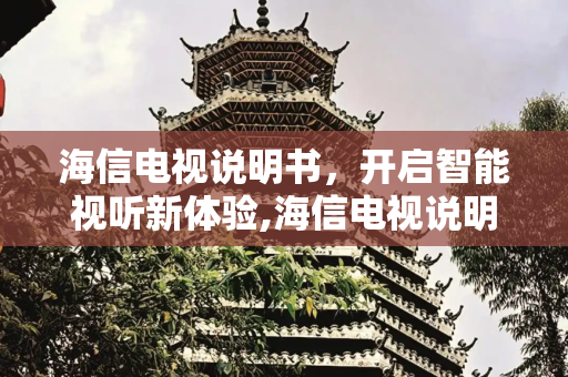海信电视说明书，开启智能视听新体验,海信电视说明书