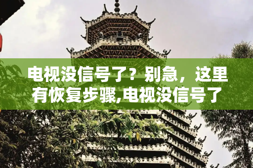 电视没信号了？别急，这里有恢复步骤,电视没信号了恢复步骤
