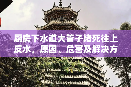 厨房下水道大管子堵死往上反水，原因、危害及解决方案,厨房下水道大管子堵死往上反水