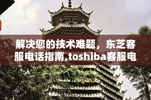 解决您的技术难题，东芝客服电话指南,toshiba客服电话