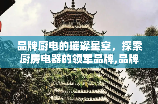 品牌厨电的璀璨星空，探索厨房电器的领军品牌,品牌厨电有哪些